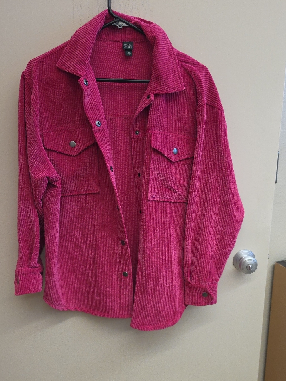 wild fable Pink Corduroy Shirt Jacket